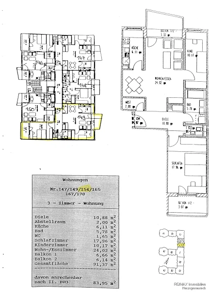 Grundriss Wohnung 