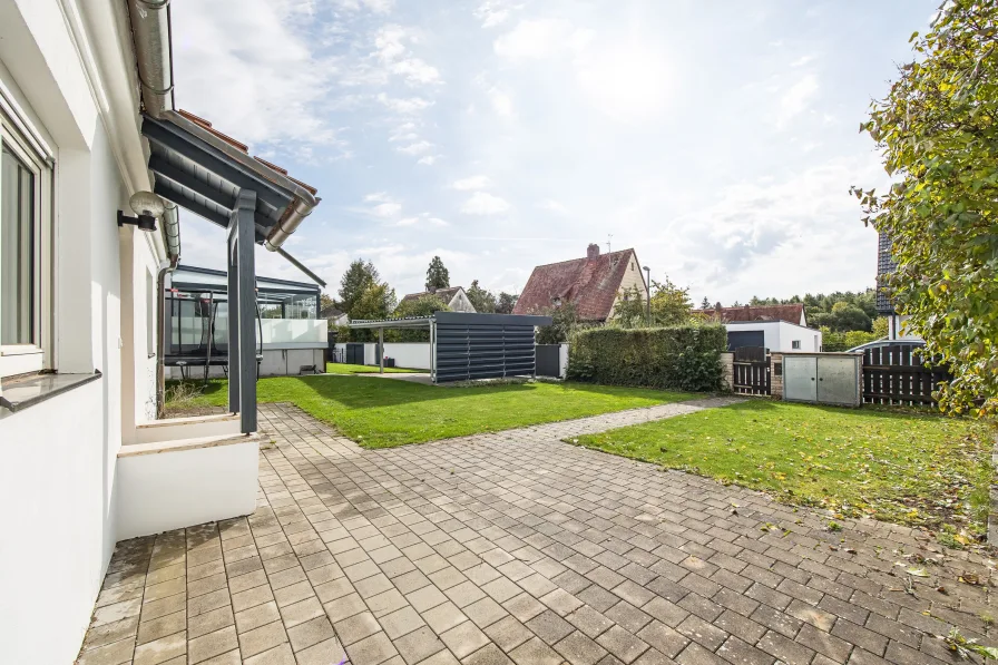 Terrasse in Südausrichtung