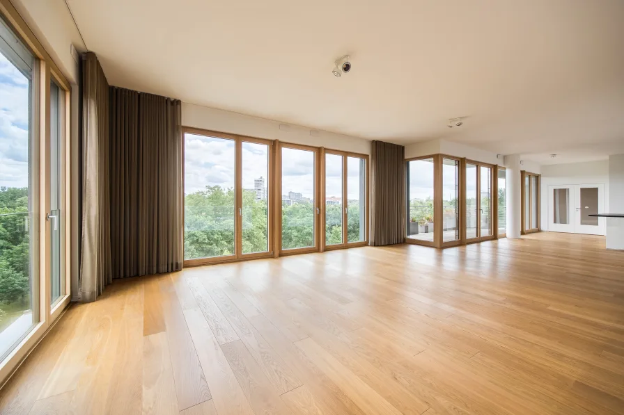 Ca. 82m² Wohnbereich mit Blick auf den Wöhrder See