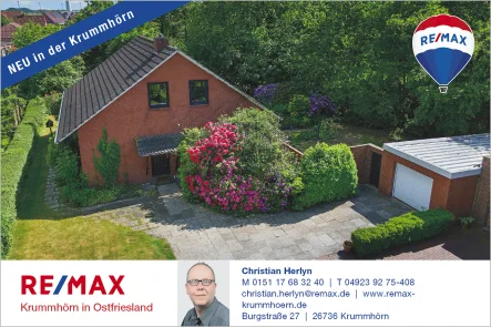Titelbild Uttum - Haus kaufen in Krummhörn-Uttum - KRUMMHÖRN !  Großzügiges EFH in ruhiger Wohnsiedlung