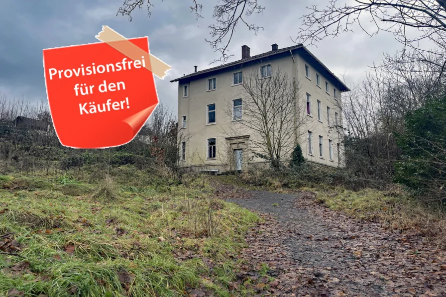 Titel - Grundstück kaufen in Arnsberg / Niedereimer - Kapitalanleger, Bestandsimmobilie  und  Baugrundstück ideal für sozialen Wohnungsbau