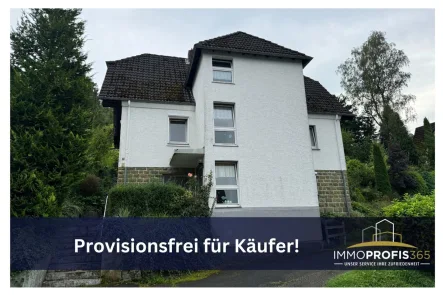 Provisionsfrei für Käufer (1920 x 1280 px) - Haus kaufen in Warstein / Allagen - Provisionsfrei, 2 Familienhaus mit Einliegerwohnung, Stellplätze und Garten in Ruhiger Lage.