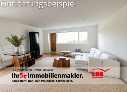 Wohnzimmer - Wohnung kaufen in Andernach - Schöne Eigentumswohnung mit Balkon in Andernach