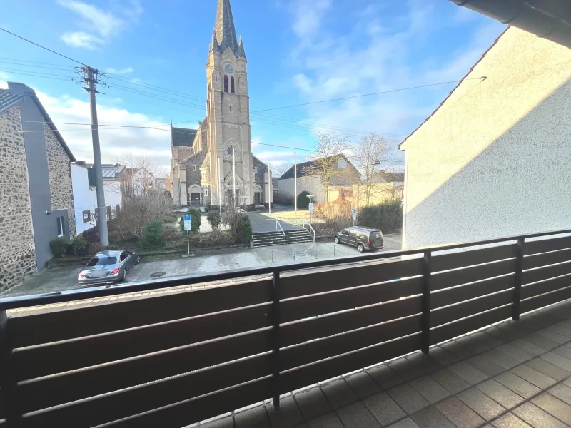 Balkon mit Ausblick