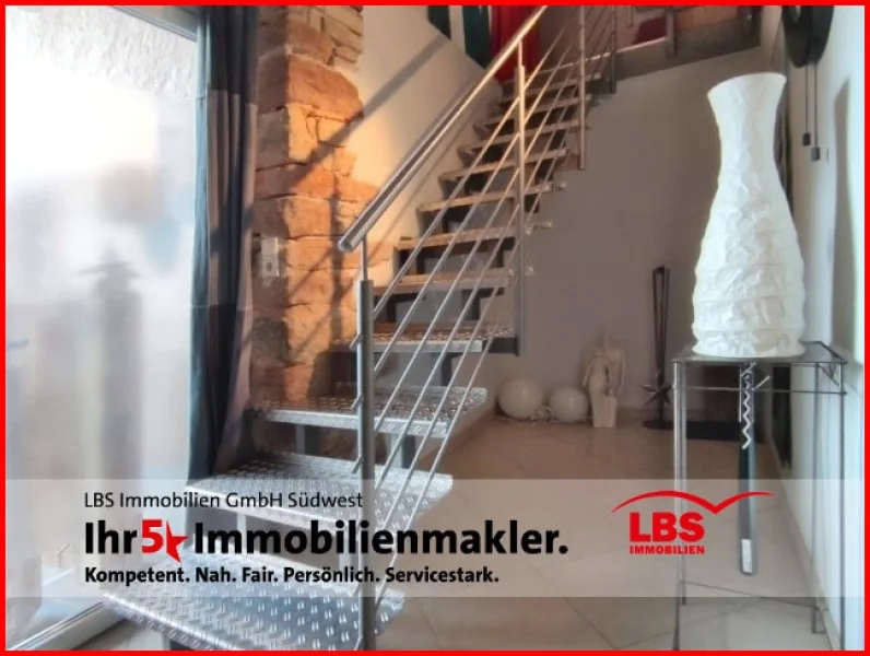 Schicke Design-Edelstahltreppe