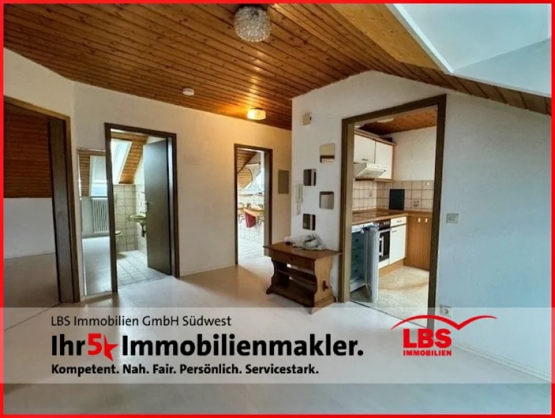 Flur - Wohnung kaufen in Biberach - *Charmante 3-Zimmer DG-Wohnung*
