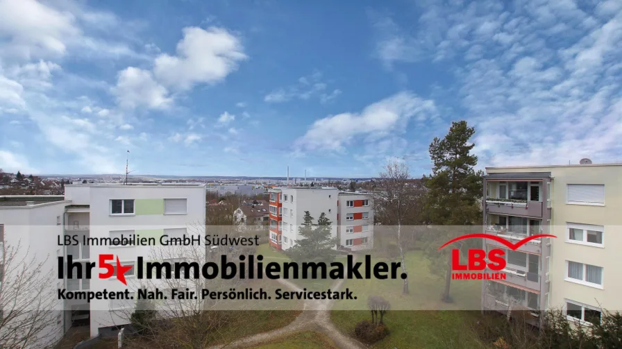 Weitblick - Wohnung kaufen in Böblingen - Weitblick über BöblingenSchöne Wohnung mit Potenzial