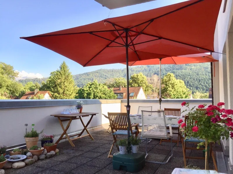 5 - Wohnung mieten in Freiburg - Vermiete tolle1-Zi.-Whg. mit Fernblick ab 01.04.2024 !