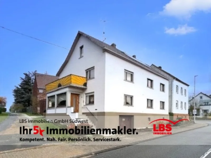 Ansicht - Haus kaufen in Bogel - Familienoase mit großer Scheune & idyllischer Weide