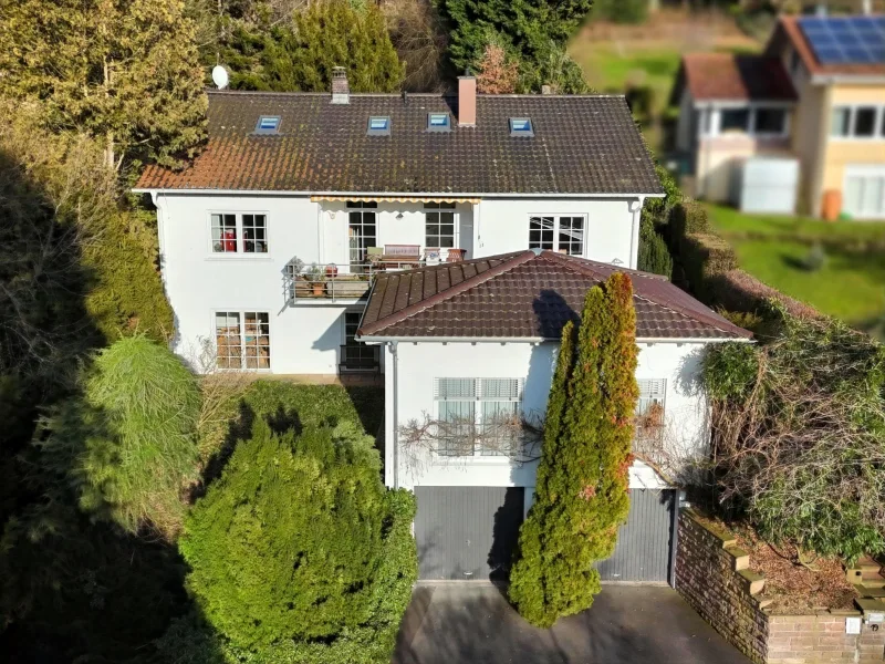 Außenansicht - Haus kaufen in Zwingenberg - Ihr Traumhaus in Zwingenberg 