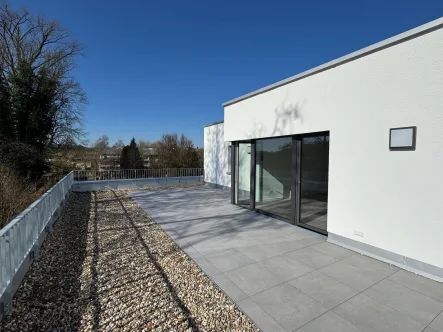 Dachterrasse - Wohnung mieten in Aglasterhausen - Traumhafte Dachgeschosswohnung