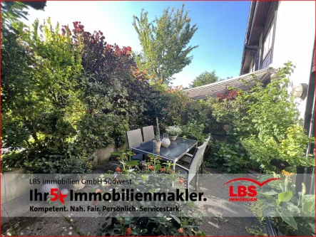 kleines Gartenparadies - Haus kaufen in Leinfelden-Echterdingen - Kleines Wohlfühl-Paradies für die Familie!