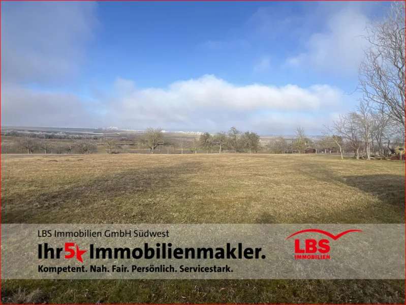 Weitsicht in die Landschaft - Haus kaufen in Herrenberg - Ansprechender Familienbungalow in ruhiger Aussichtslage!