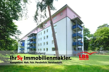 Außenanischt - Wohnung kaufen in Karlsruhe - Moderne 4-Zi-Whg. mit 119 m² in der Nordweststadt!