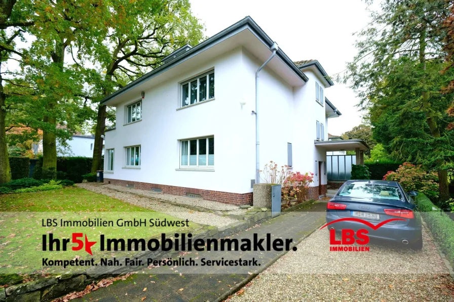 Außen - Haus kaufen in Frankfurt - Exklusive Villa in Frankfurter Prestigelage! 