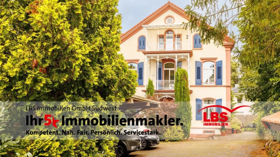 Hof - Haus kaufen in Badenweiler - Villa als Mehrfamilienhaus am Kurpark in Badenweiler! 