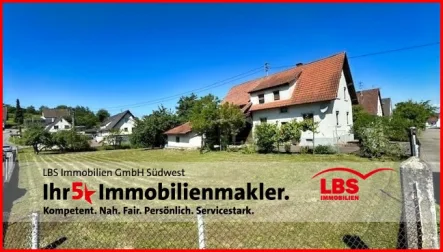 Grundstück mit Haus - Grundstück kaufen in Hohberg - Großes Grundstück mit vielseitigen Nutzungsmöglichkeite