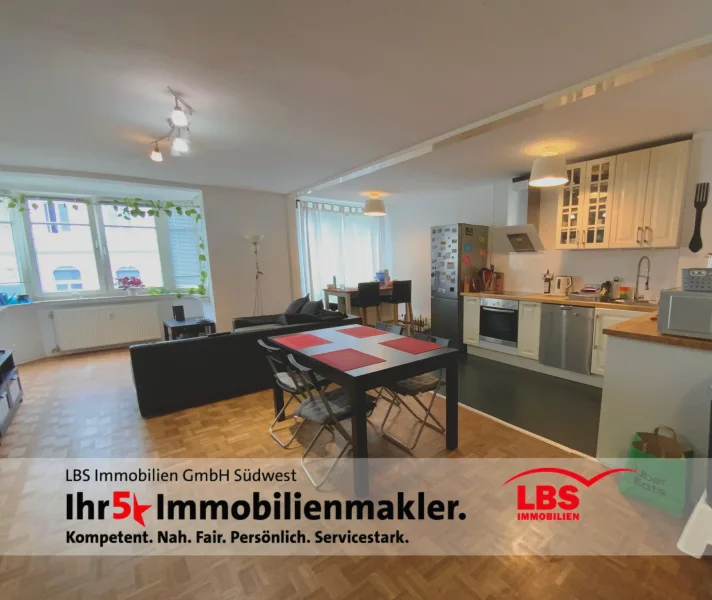 Koch- und Essbereich - Wohnung kaufen in Heidelberg - Schöne Wohnung in begehrter Lage zum fairen Preis!