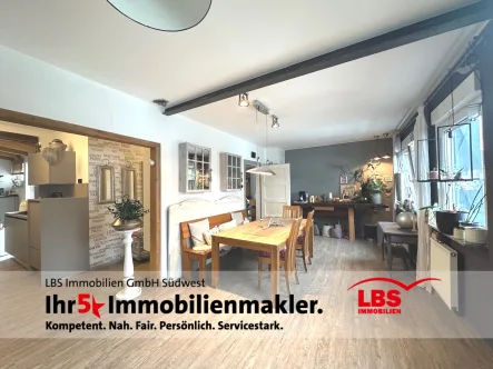 Esszimmer  - Haus kaufen in Philippsburg - Saniertes Einfamilienhaus mit Einliegerwohnung 