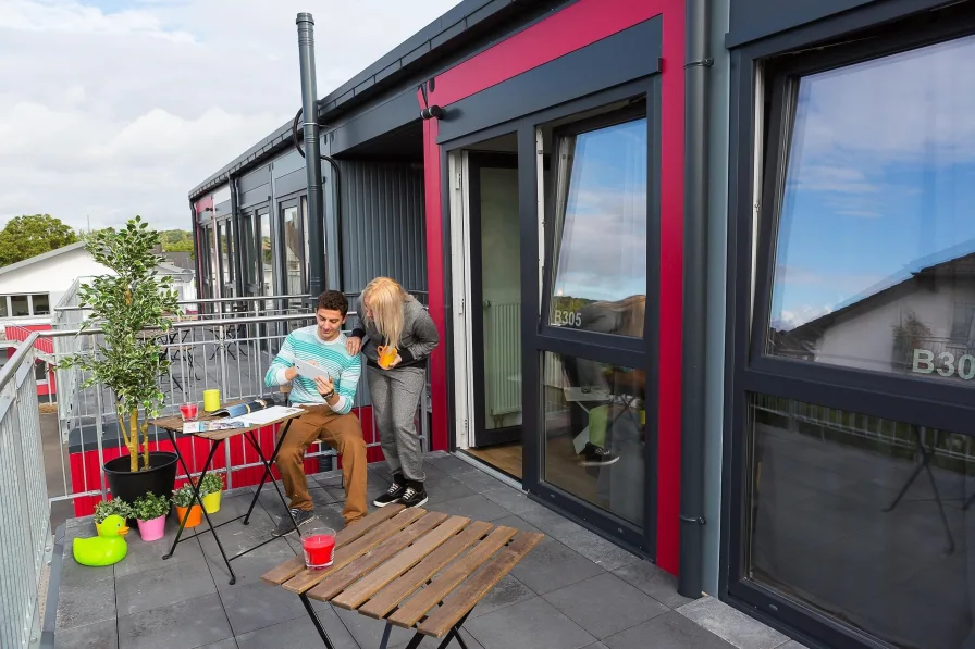 Dachterrasse - Wohnung kaufen in Koblenz - Pendlerapartment mit hoher Rendite!