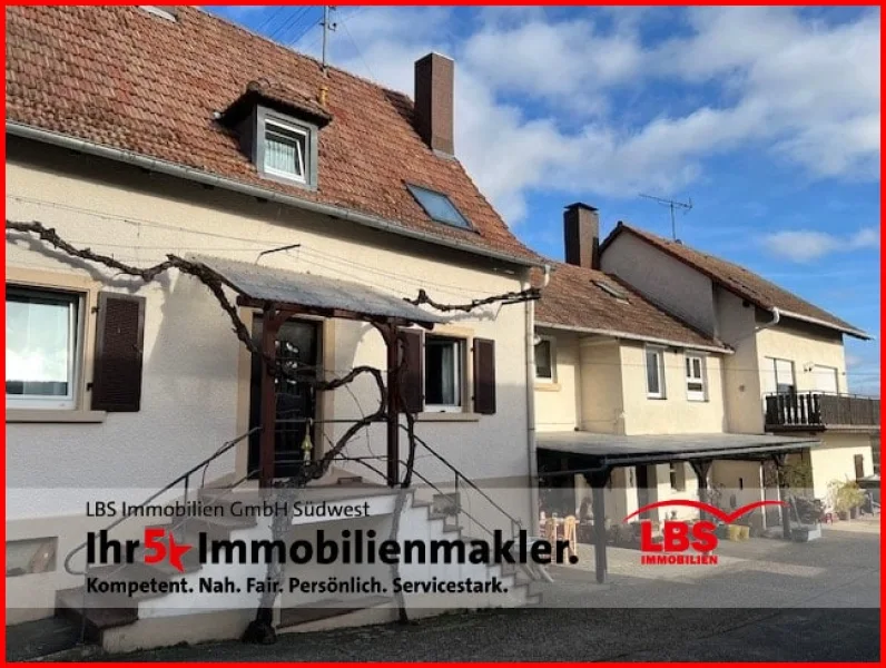 Bestand Wohnen - Haus kaufen in Pleisweiler-Oberhofen - 2-Familienwohnhaus mit Erweiterungsoption 