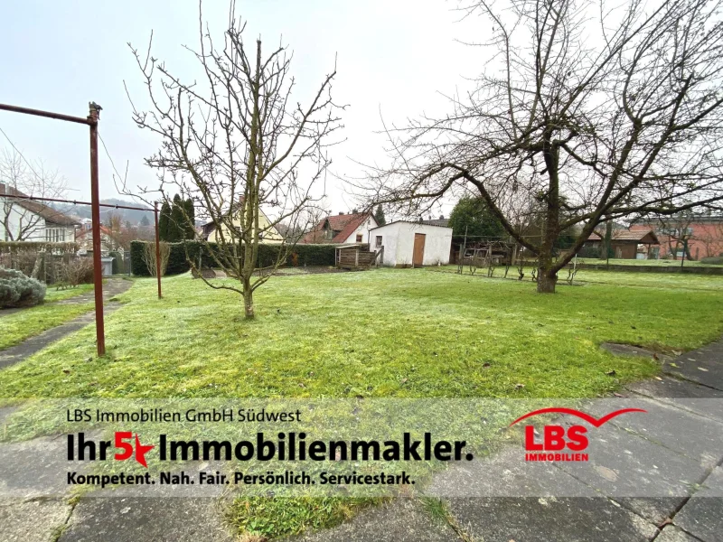 Garten - Haus kaufen in Günzburg - Bevorzugte Lage - 784 m² Grundstück