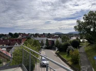 Aussicht vom Balkon