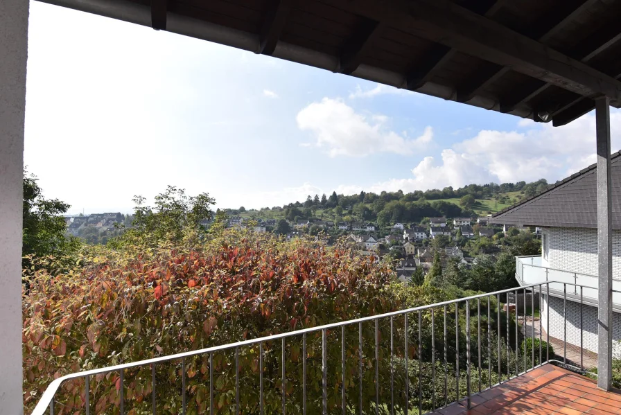 Ausblick Balkon