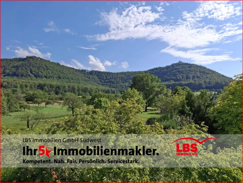 Blick_vom_Balkon - Wohnung kaufen in Beuren - Reizendes 1-Zimmer Apartment im Kurgebiet