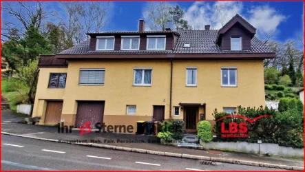 Ansicht West - Haus kaufen in Neckartenzlingen - 2 Familienhaus in Neckartenzlingen