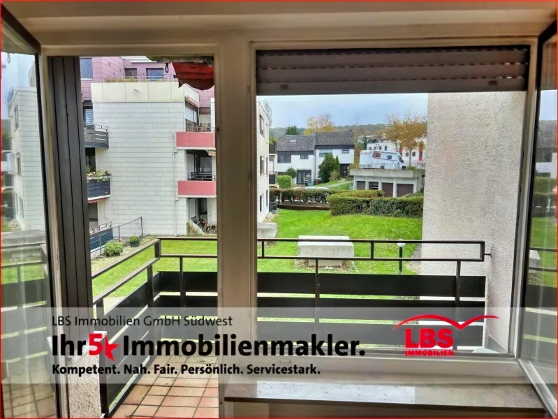 Balkon - Wohnung kaufen in Pforzheim - 1 Zimmer-Wohnung in Pforzheim