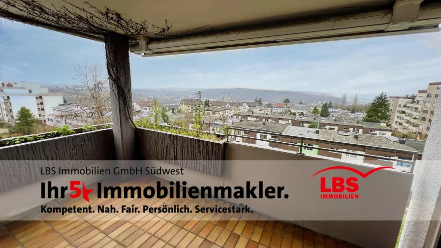 Balkon mit Traum-Aussicht - Wohnung kaufen in Plochingen - Ideal geschnitten mit einzigartiger Aussicht