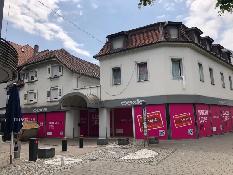 Ansicht - Büro/Praxis mieten in Singen - *Große Gewerberäume in Top-Innenstadtlage zu vermieten*