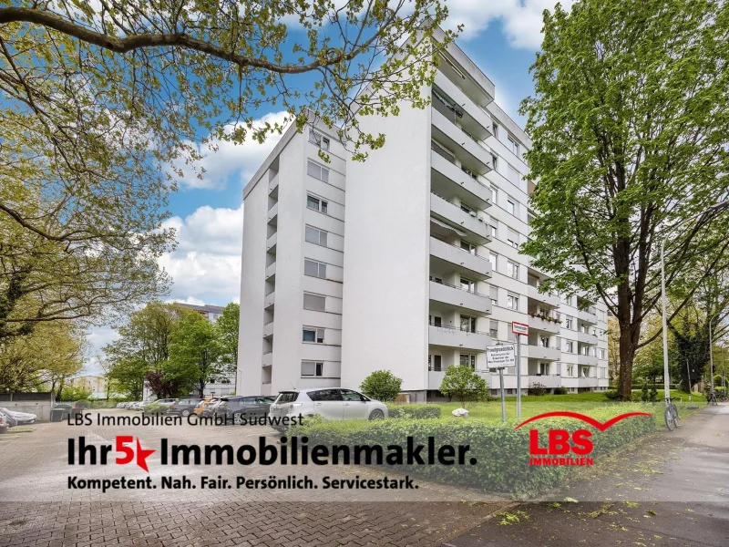 Gebäudeansicht - Wohnung kaufen in Konstanz - Sonnige 3- Zimmerwohnung in Konstanz-Petershausen!