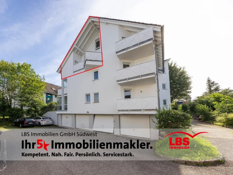 Gebäudeansicht - Wohnung kaufen in Radolfzell - Umzugskartons schon gepackt? Tolle Wohnung in Böhringen