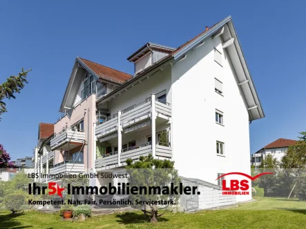 Gebäudeansicht - Wohnung kaufen in Radolfzell - Tolle 4,5-Zimmer Maisonette-Wohnung in Radolfzell