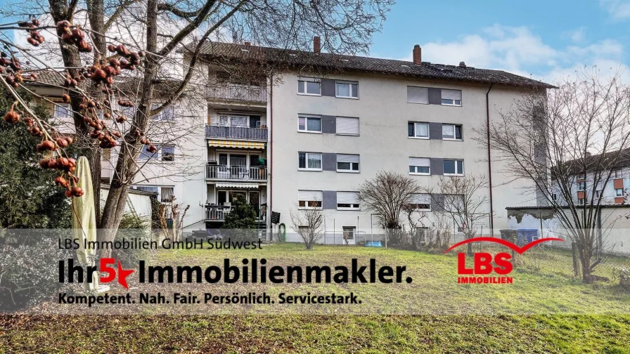 Gebäudeansicht - Wohnung kaufen in Radolfzell - Modernisierte 4-Zimmer-Wohnung in der Radolfzeller Nordstadt