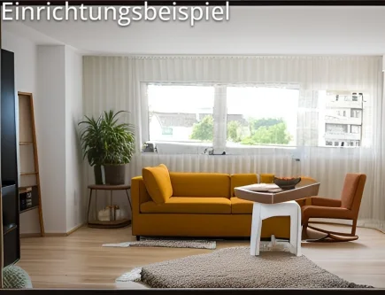 Wohnzimmer - Wohnung kaufen in Rastatt - Wohnen mit Aussicht