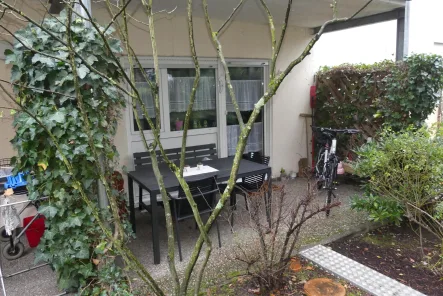 Terrasse - Wohnung kaufen in Bruchsal - Zukunftssichere Investition! Attraktive Erdgeschosswohnung in betreuter Wohnanlage