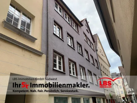 Fassade - Zinshaus/Renditeobjekt kaufen in Schwäbisch Gmünd - Besondere Gelegenheit mitten im Zentrum - Rendite ca. 6,35 %