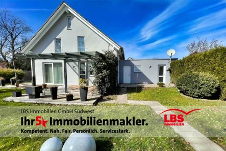 Außenansicht - Haus kaufen in Gammertingen - Ein Zuhause zum Einziehen, Wohlfühlen und Genießen