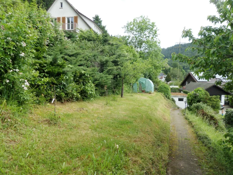 Zugung zum Haus u. Grundstück