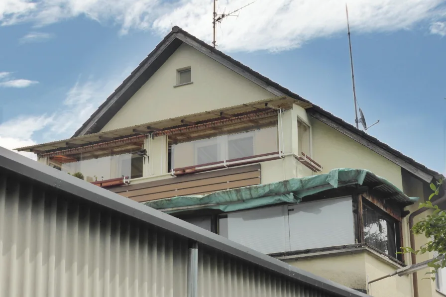 Blick zum Balkon - Wohnung kaufen in Lörrach - Großzügige Wohnung mit guter Anbindung