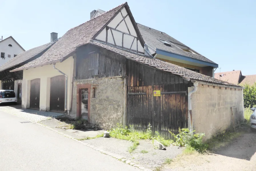 Der Schopf u. Garage