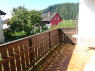 Aussicht vom Balkon OG