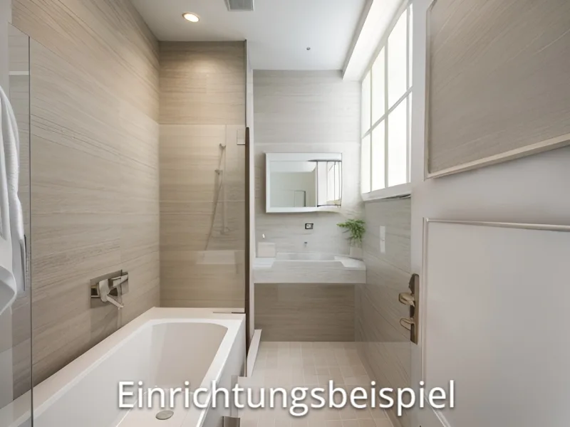 Badezimmer - Visualisierung