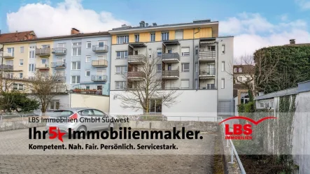 Außenansicht - Wohnung kaufen in Singen - Schöne Etagenwohnung mit Blick auf den Hohentwiel