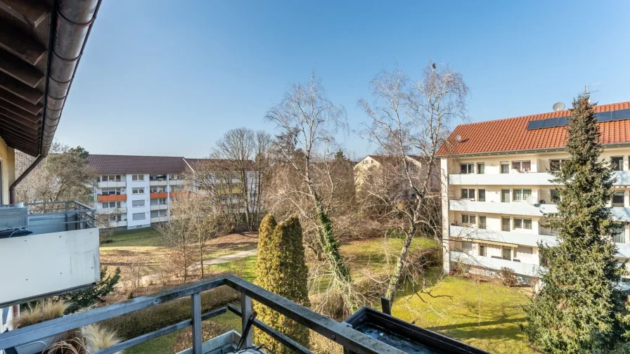 Blick vom Balkon Nordseite