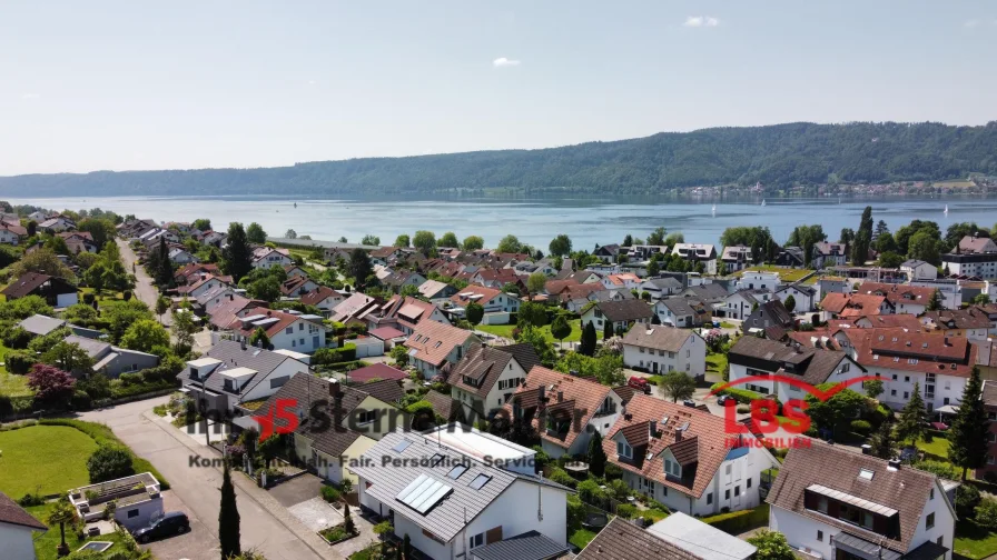 Luftbild Richtung Bodensee