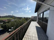 Balkon mit toller Fernsicht